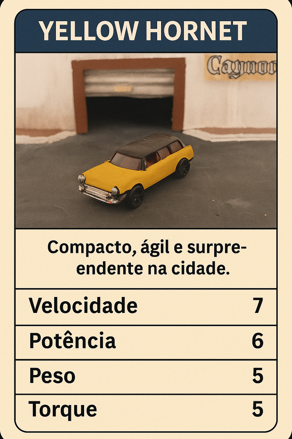 Yellow Hornet